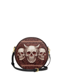 "Triskelion" Circle Crossbody Bag