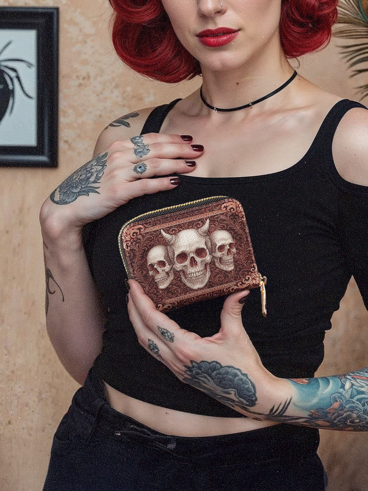 "Triskelion" Mini Wallet