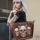 "Triskelion" Leather Tote Bag Special Deal