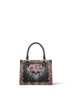 "Roselace" - Yellow Interior - Small Leather Handbag