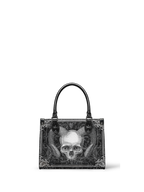 "Grimcrown" - Black Interior - Small Leather Handbag