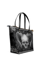 "Grimcrown" Leather Tote Bag