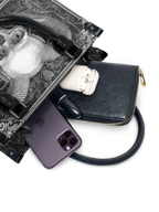 "Grimcrown" - Black Interior - Small Leather Handbag
