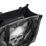 "Grimcrown" - Black Interior - Small Leather Handbag - 100.1 DEAL