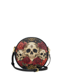 "Bloodrose" Circle Crossbody Bag