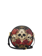 "Bloodrose" Circle Crossbody Bag