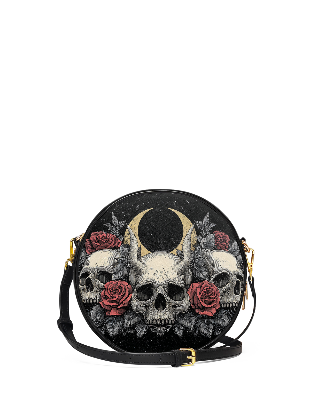 "Nightrosary" Circle Crossbody Bag SPOOKY DEAL