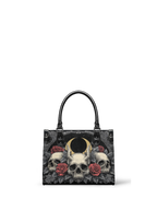 "Nightrosary" - Black Interior - Small Leather Handbag