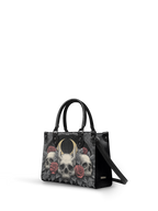 "Nightrosary" - Black Interior - Small Leather Handbag
