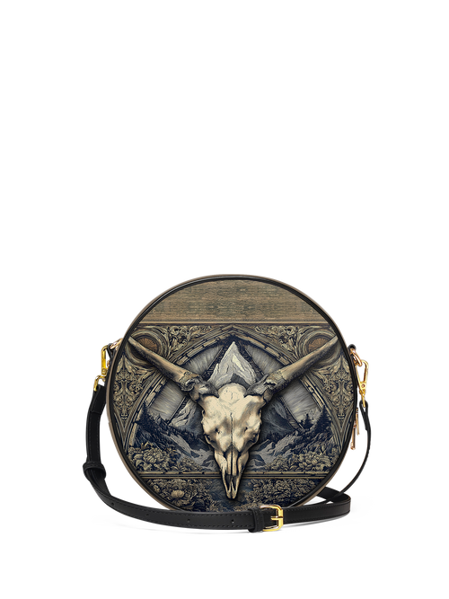 "Altarhorn" Circle Crossbody Bag