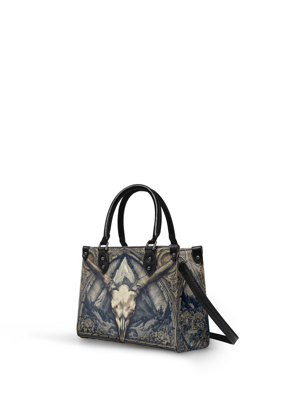 "Altarhorn" - Black Interior - Small Leather Handbag