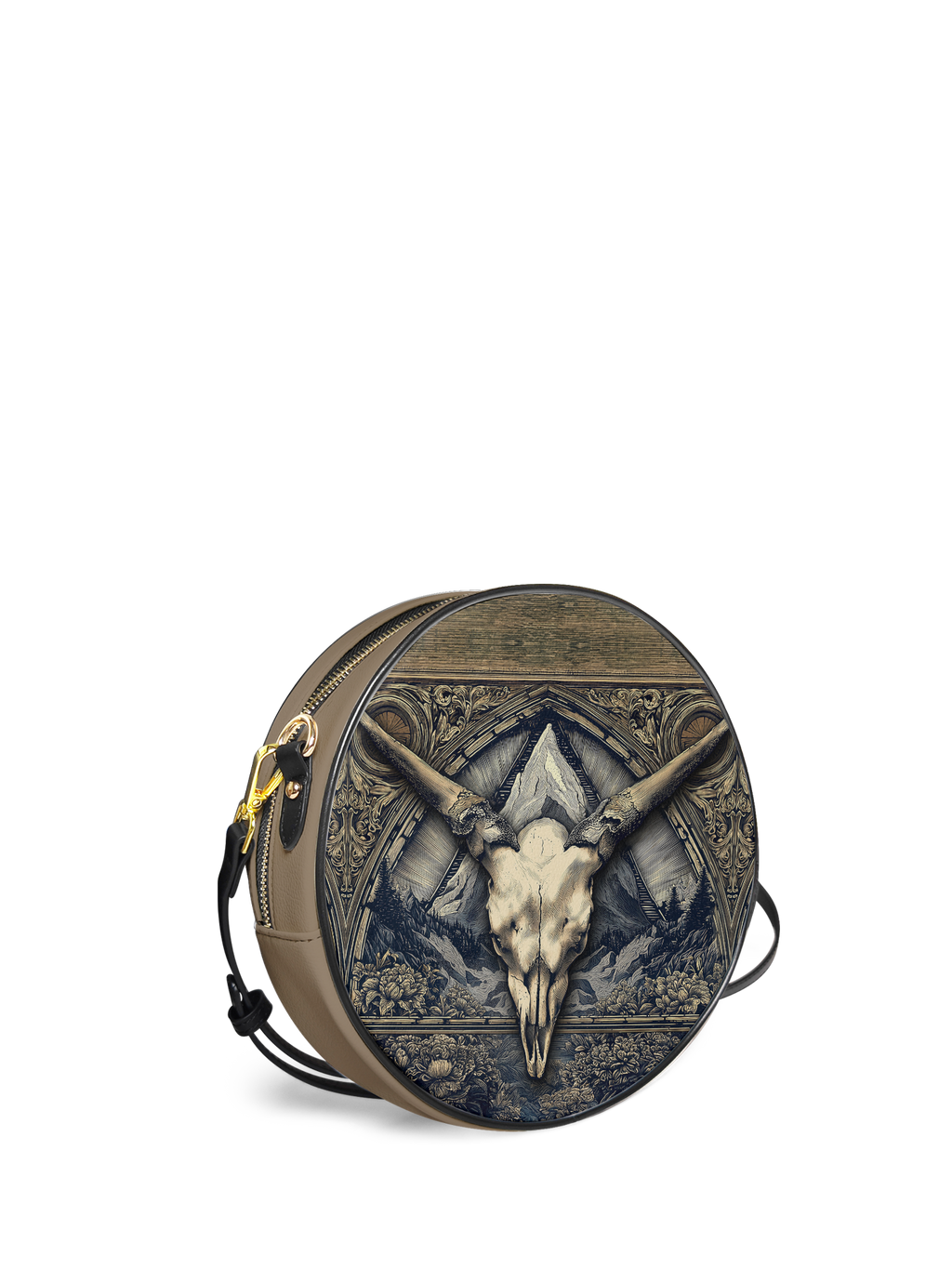 "Altarhorn" Circle Crossbody Bag