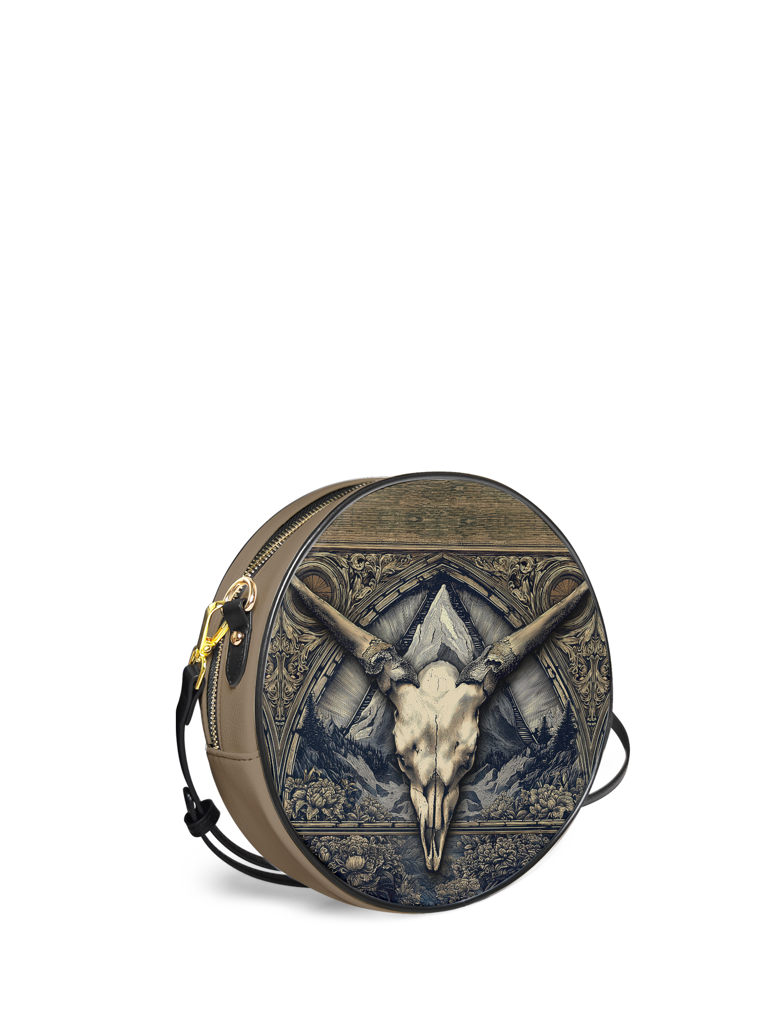 "Altarhorn" Circle Crossbody Bag