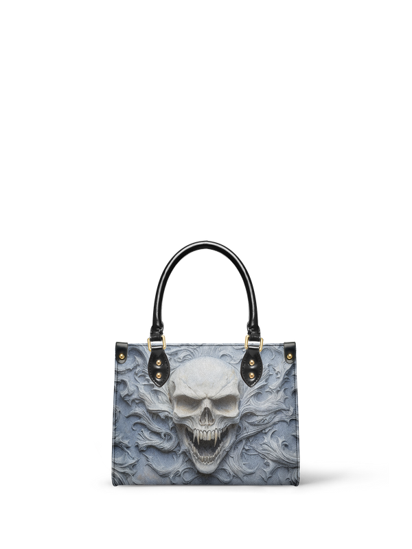 "Wraithbone" - Yellow Interior - Small Leather Handbag