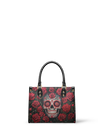 "La Roja" - Yellow Interior - Small Leather Handbag