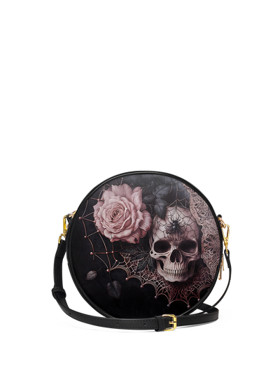 "Venomina" Circle Crossbody Bag
