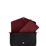"Venomina" Envelope Chain Crossbody Bag