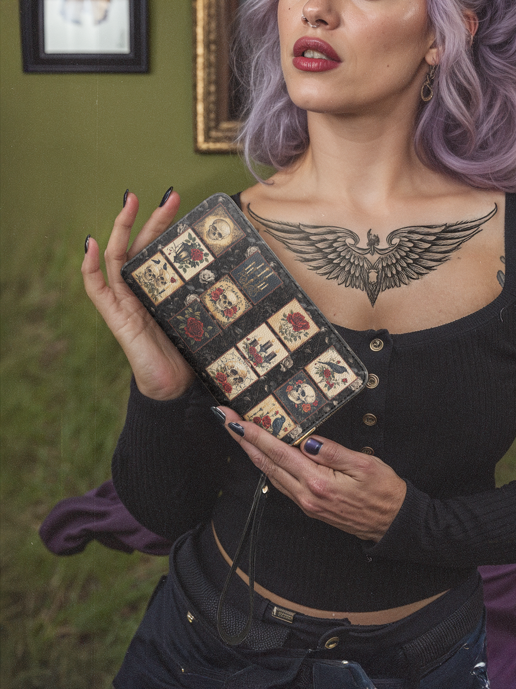 "Blacklitany" Wallet