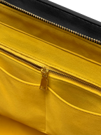 "Mothwing" - Yellow Interior - Small Leather Handbag