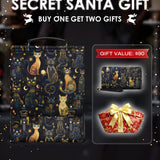 "Lunacat" Leather Backpack Matching SANTA Combo