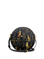 "Lunacat" Circle Crossbody Bag