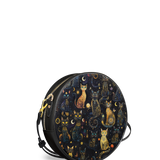 "Lunacat" Circle Crossbody Bag