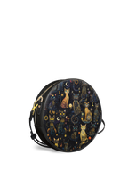 "Lunacat" Circle Crossbody Bag