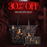 "Lunacat" Leather Tote Bag Deal
