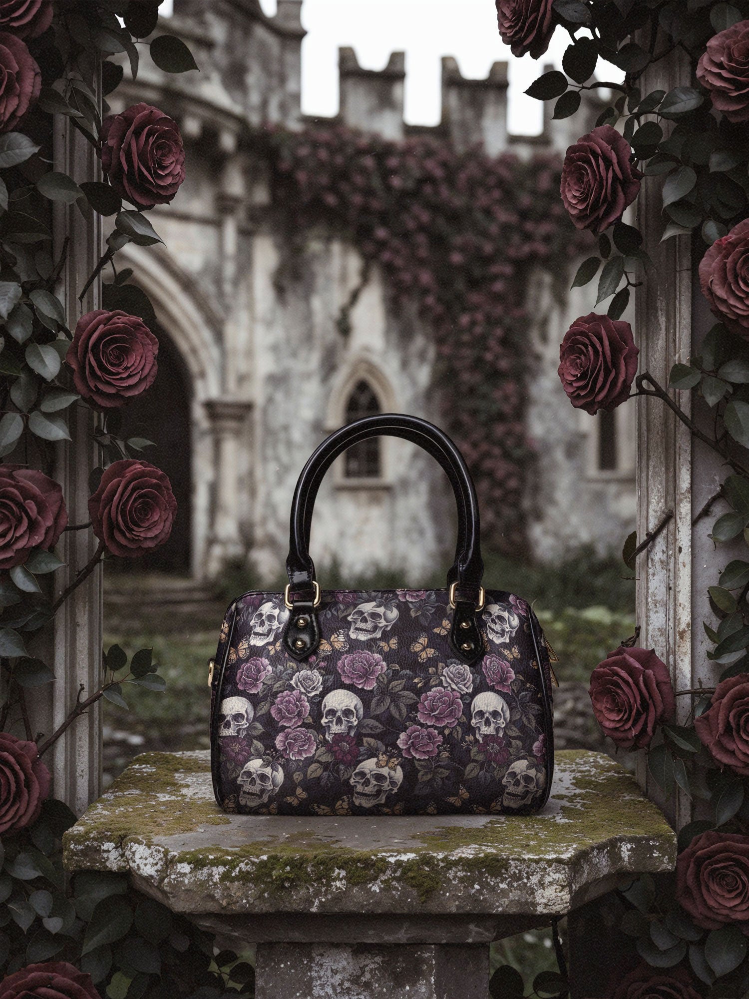 "Noctaflora" Mini Satchel