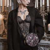 "Noctaflora" Circle Crossbody Bag Matching SANTA Combo