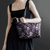 "Noctaflora" Leather Tote Bag Matching SANTA Combo