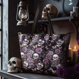 "Noctaflora" Leather Tote Bag Matching SANTA Combo