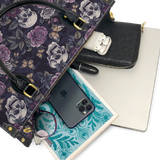 "Noctaflora" Leather Bag