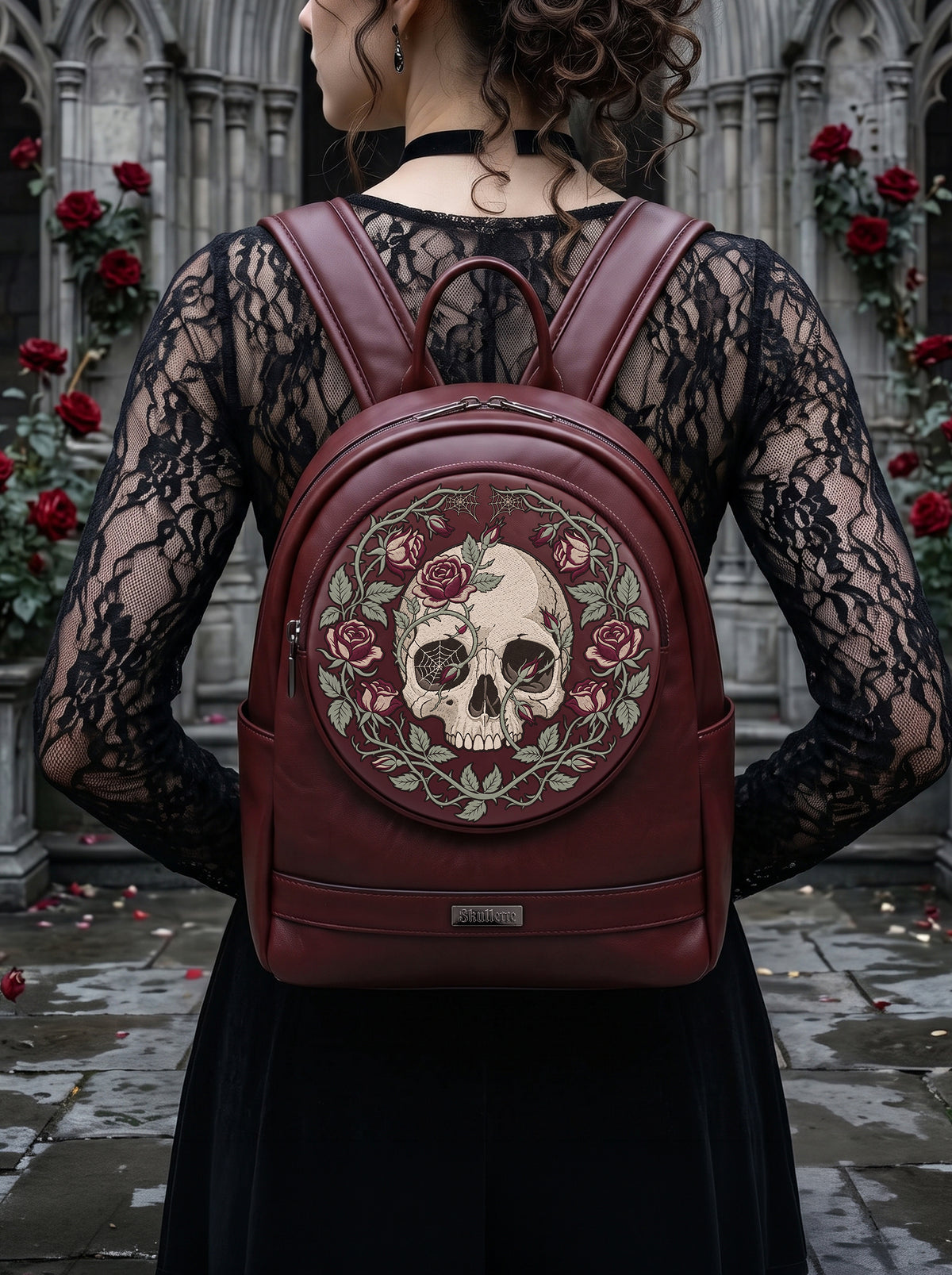 "Roseskull" Crypt Backpack