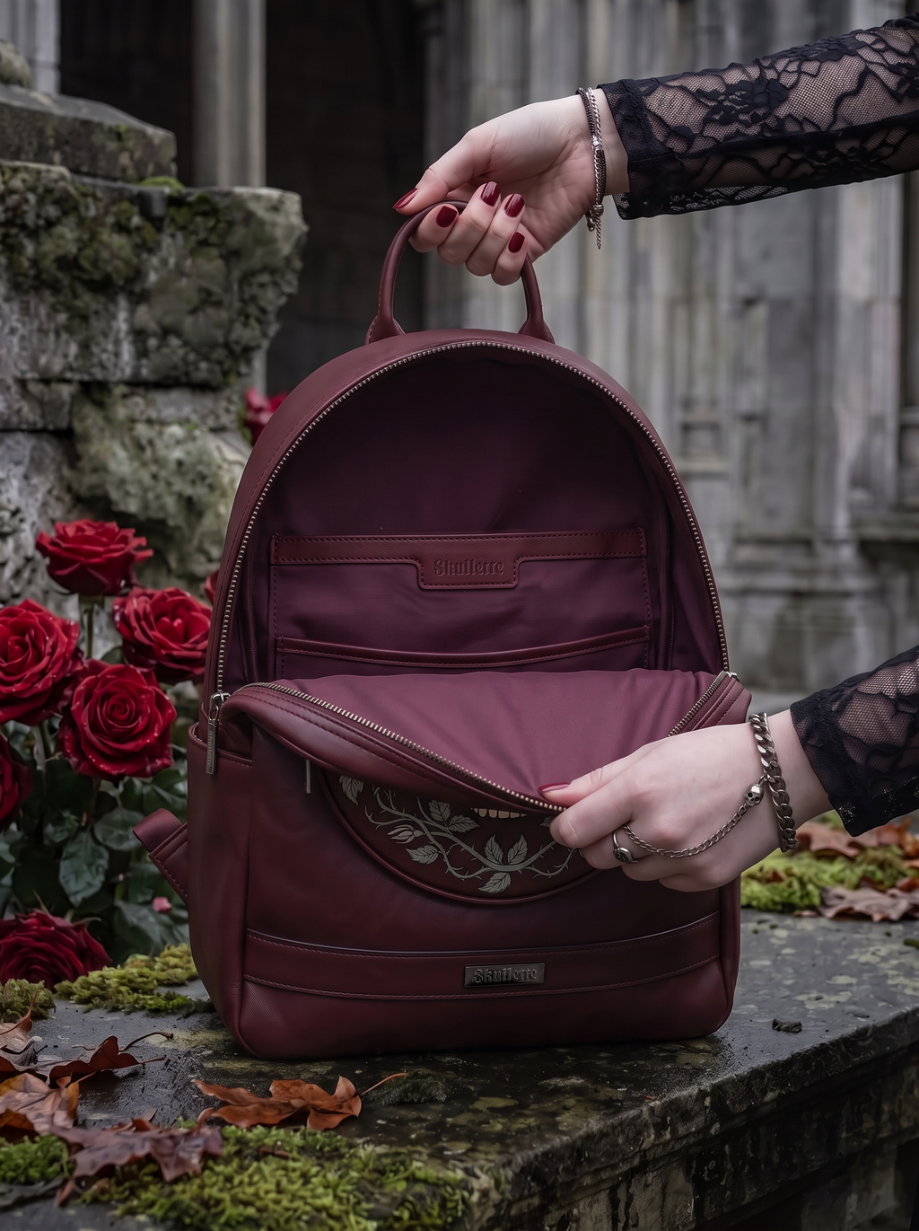 "Roseskull" Crypt Backpack