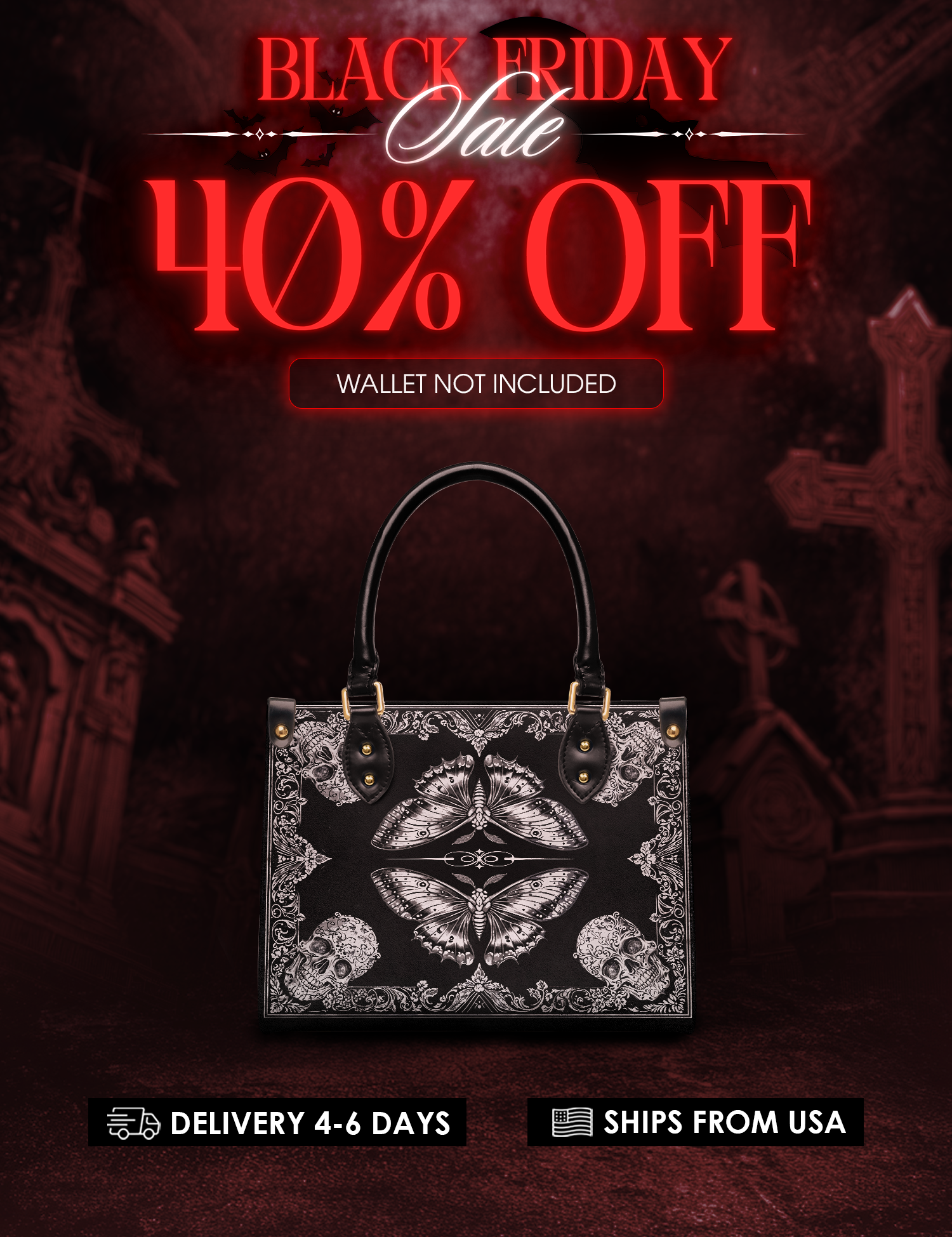 "Morthwing" Small Leather Bag Deal