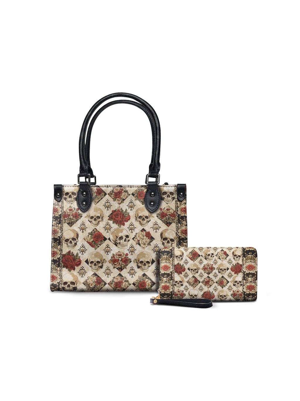 "Mournaire" Small Leather Handbag SPOOKY DEAL