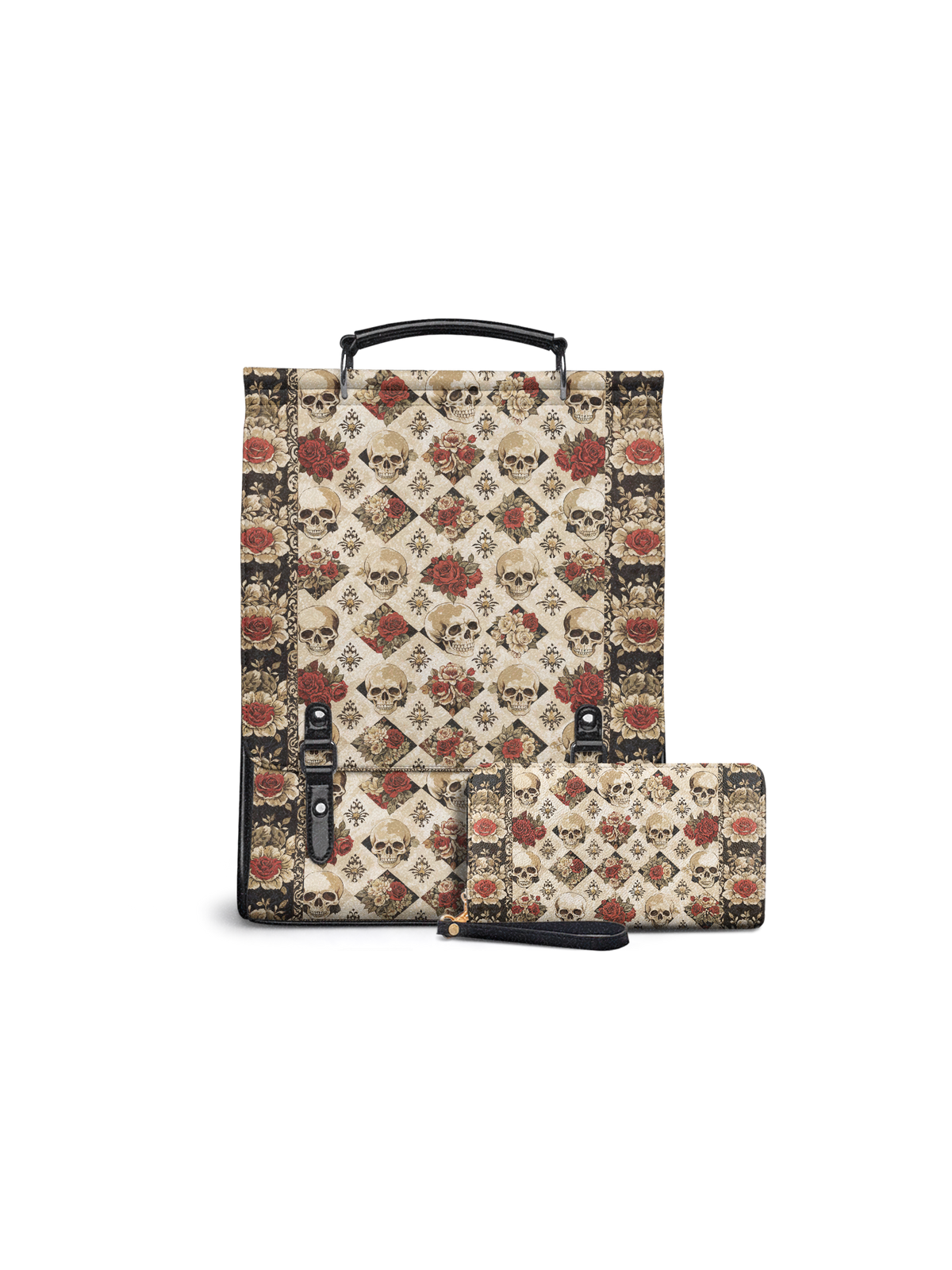 "Mournaire" Leather Backpack SPOOKY DEAL