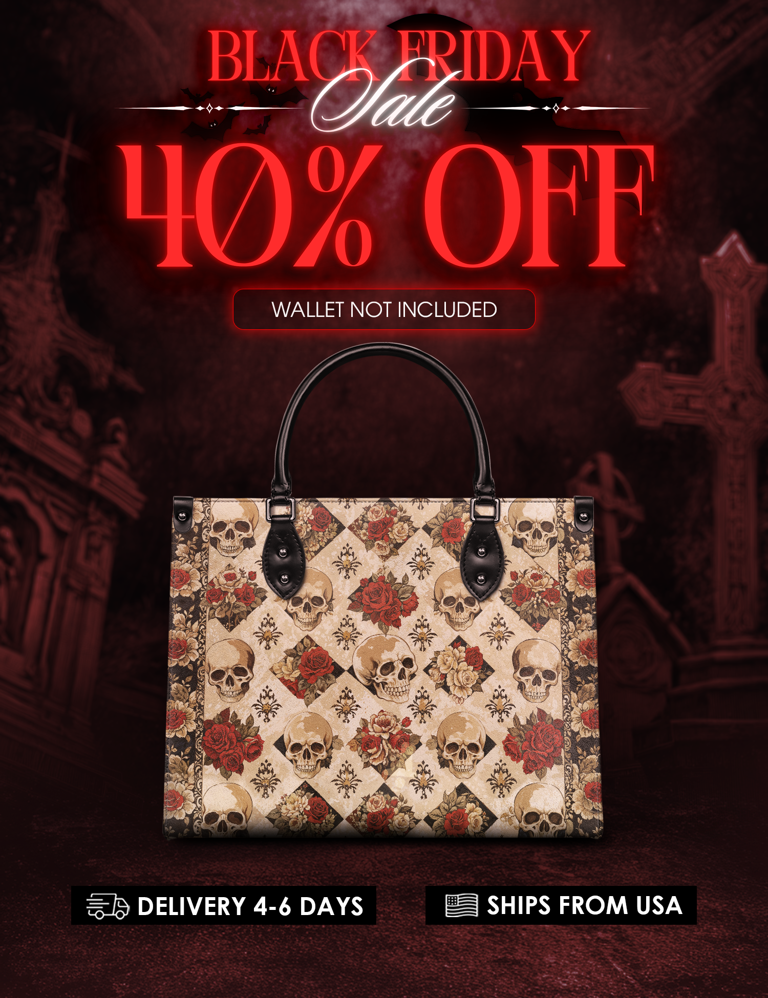 "Mournaire" Leather Handbag Deal