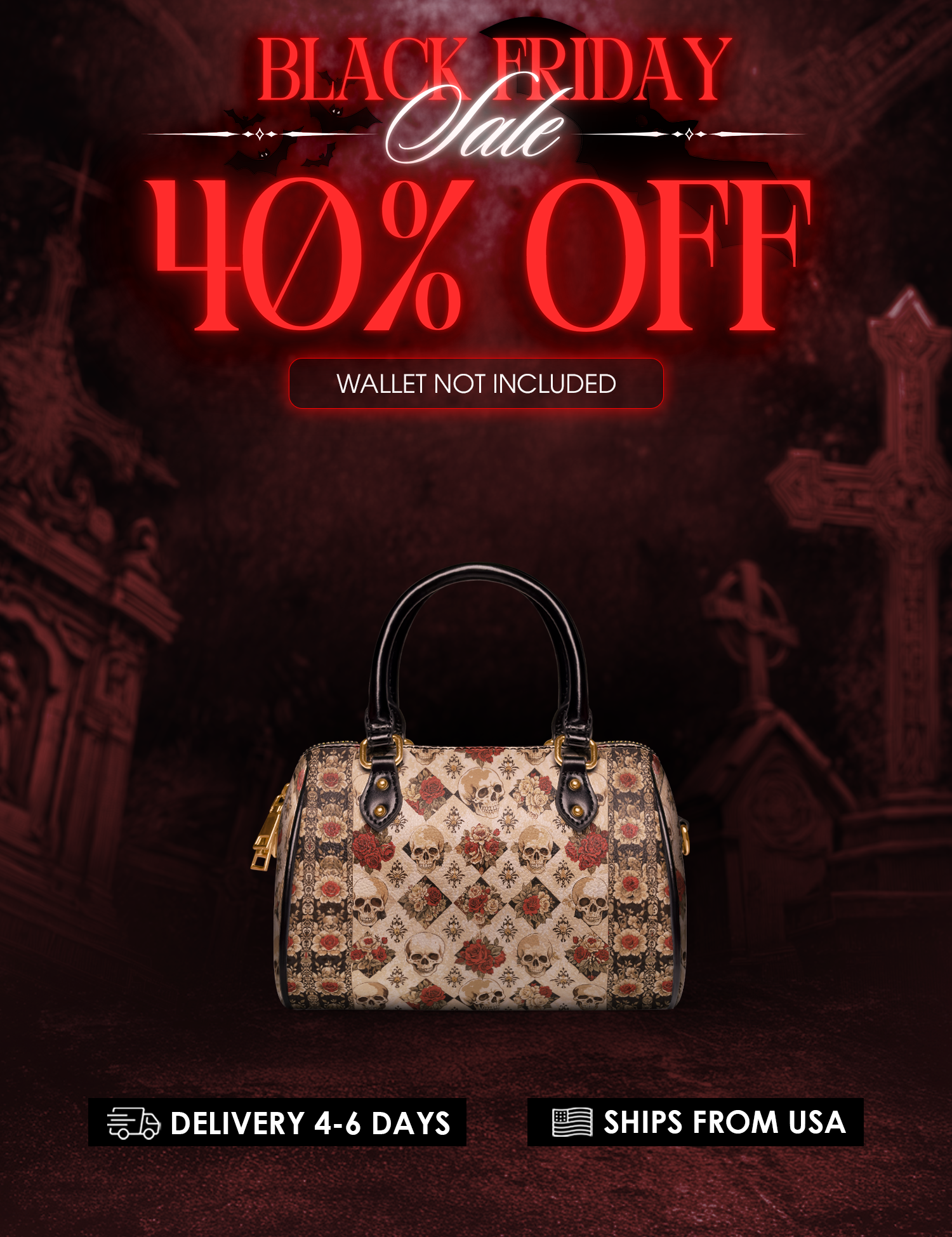 "Mournaire" Mini Satchel Deal