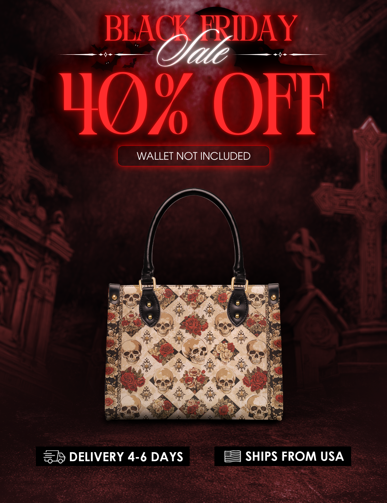 "Mournaire" Small Leather Bag Deal