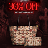 "Mournaire" Leather Tote Bag Deal