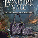 "Noctaflora" Small Leather Bag Deal