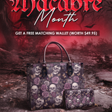 "Noctaflora" Leather Handbag Deal