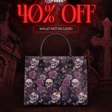"Noctaflora" Leather Handbag Deal