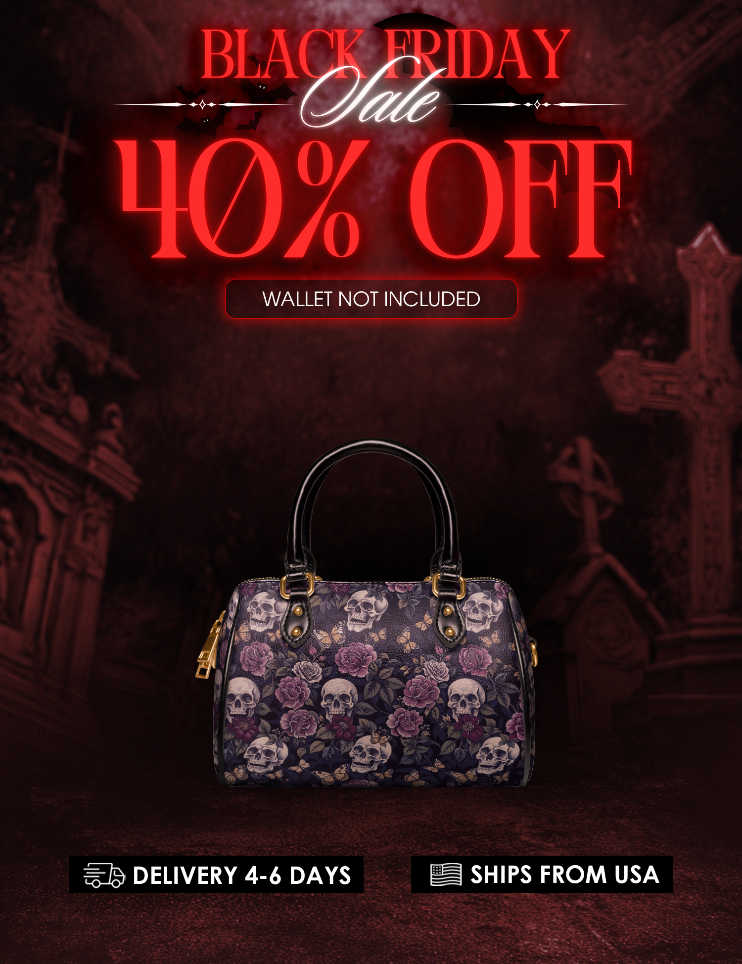 "Noctaflora" Mini Satchel Deal
