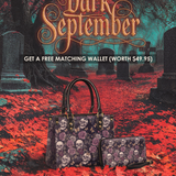"Noctaflora" Small Leather Bag Deal