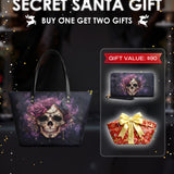 "Noxaria" Leather Tote Bag Matching SANTA Combo