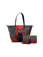 "Nyxrose" Leather Tote Bag SPOOKY DEAL