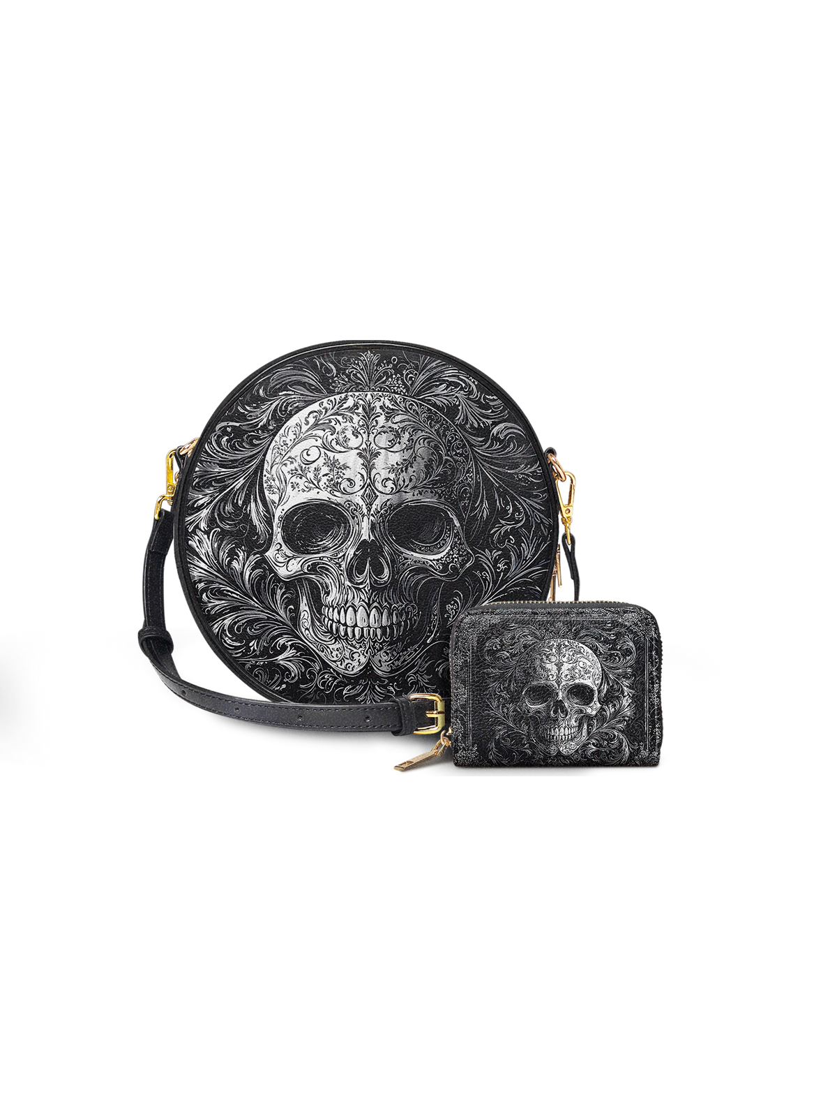 "Obscuria" Circle Crossbody Bag SPOOKY DEAL